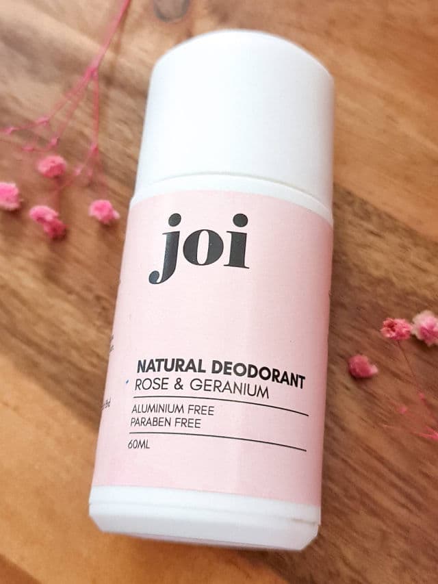 joi Rose & Geranium Natural Deodorant review photo by Evergarden