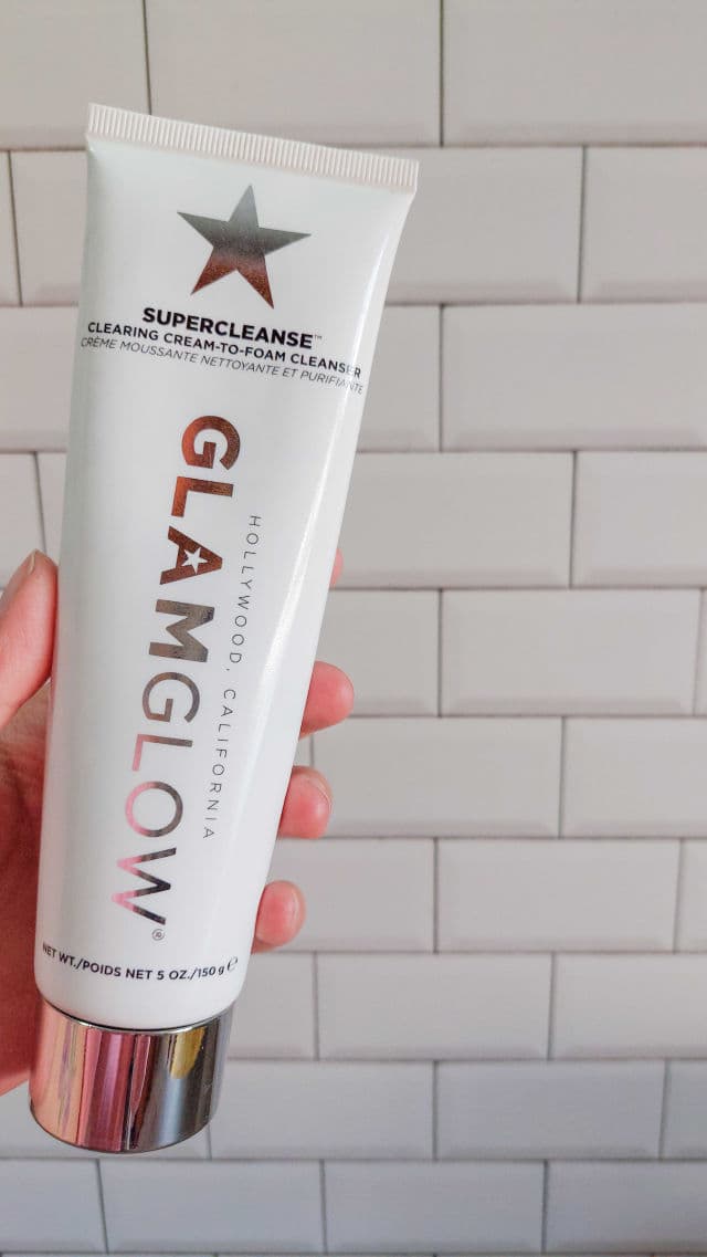 GlamGlow Supercleanse™ Clearing Cream-to-Foam Cleanser review photo by mjosee