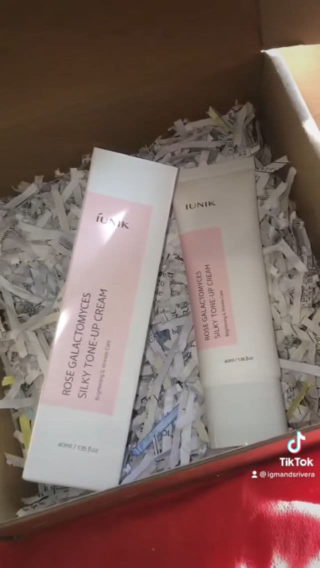 Iunik Rose Galactomyces Silky Tone Up Cream review photo by Mands