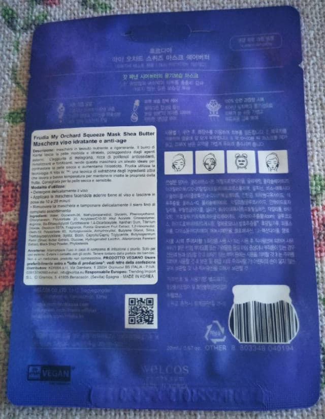My Orchard Squeeze Mask - Shea Butter product review
