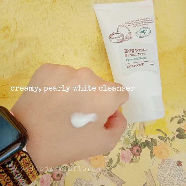 SKINFOOD Egg White Perfect Pore Cleansing Foam review photo by MissJazzy