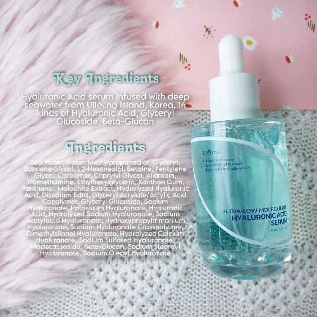 ISNTREE Ultra-Low Molecular Hyaluronic Acid Serum review photo by MissJazzy