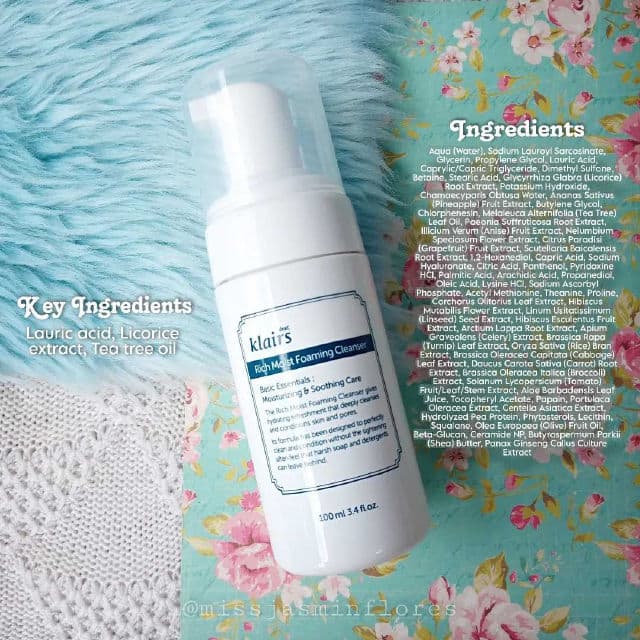 Dear, Klairs Rich Moist Foaming Cleanser review photo by MissJazzy