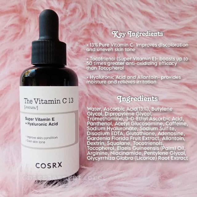 COSRX The Vitamin C13 Serum review photo by MissJazzy