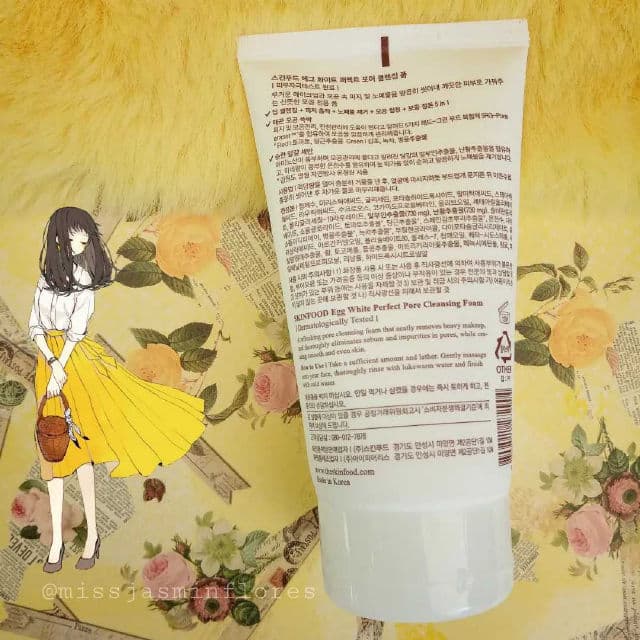 SKINFOOD Egg White Perfect Pore Cleansing Foam review photo by MissJazzy