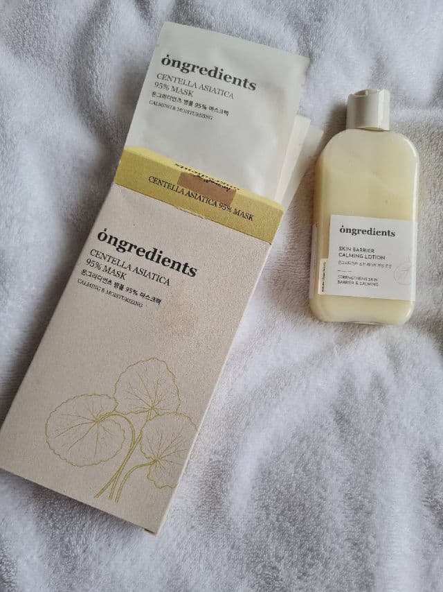 Ongredients Centella Asiatica 95% Mask review photo by Bebita