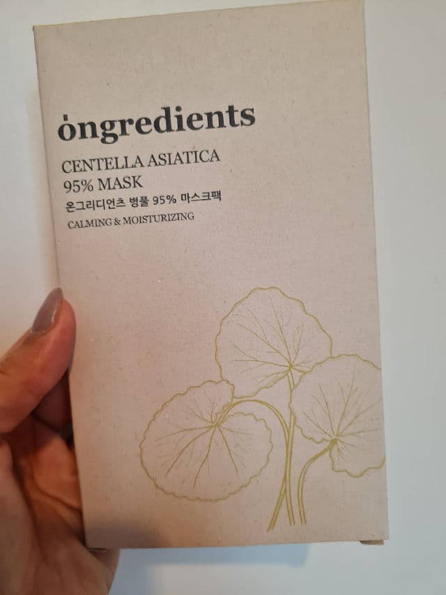 Ongredients Centella Asiatica 95% Mask review photo by Bebita