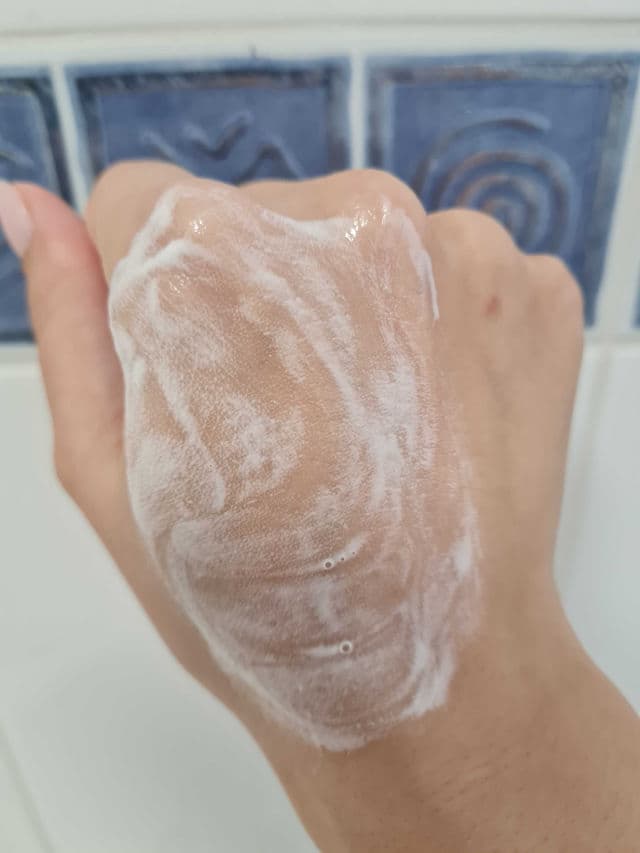 Kwailnara Banana Milk Cleansing Foam review photo by Bebita
