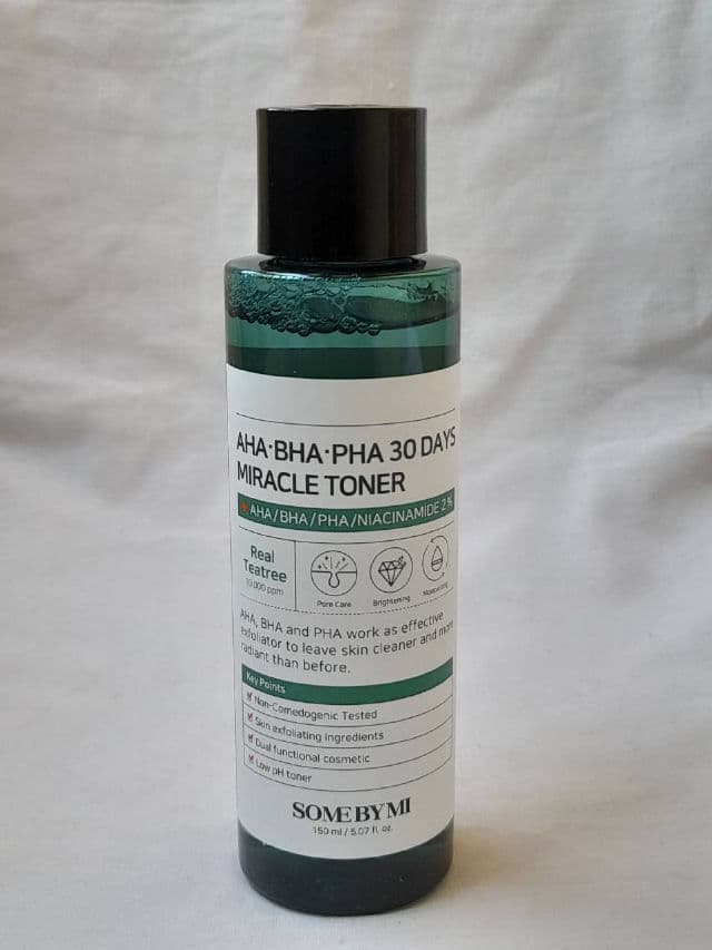 AHA BHA PHA 30 Days Miracle Toner product review