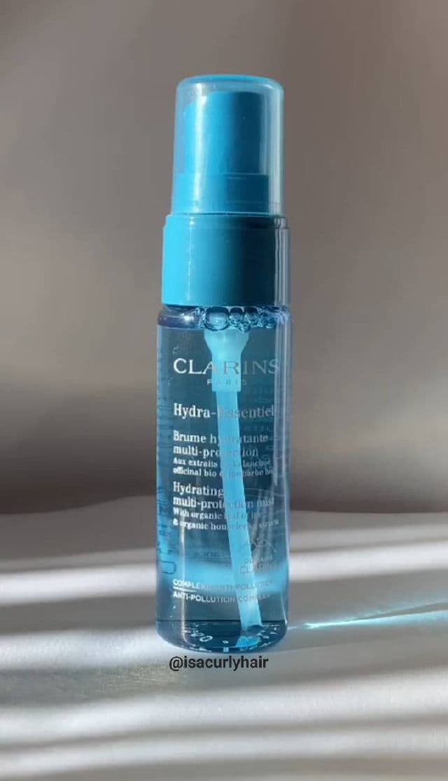 Clarins Hydrating Multi-Protection Mist review photo by isacurlyhair