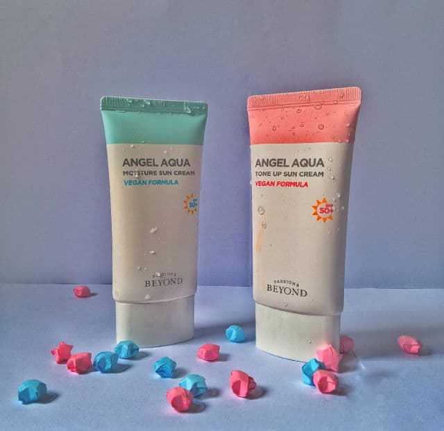 Beyond Angel Aqua Moisture Sun Cream SPF50+ PA+++ review photo by nrzlkha