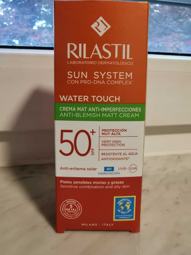 Rilastil Sun System  Water Touch Matt Cream SPF 50+ review photo by Wendy6