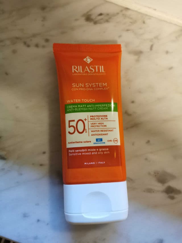 Rilastil Sun System  Water Touch Matt Cream SPF 50+ review photo by Wendy6