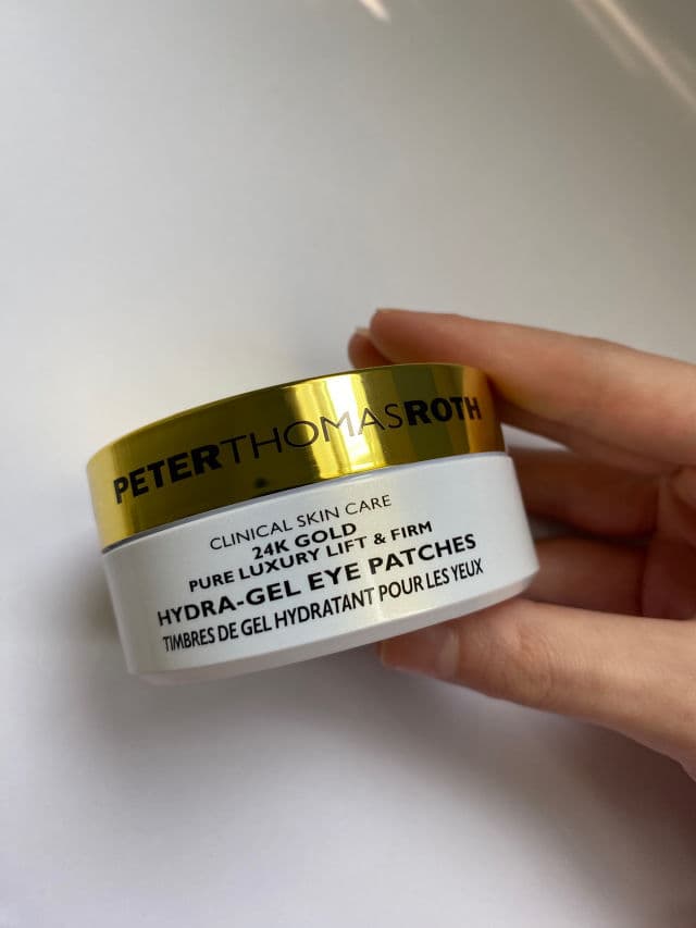 Peter Thomas Roth 24K Gold Pure Luxury Lift & Firm Hydra-Gel Eye Patches review photo by SkylaMae