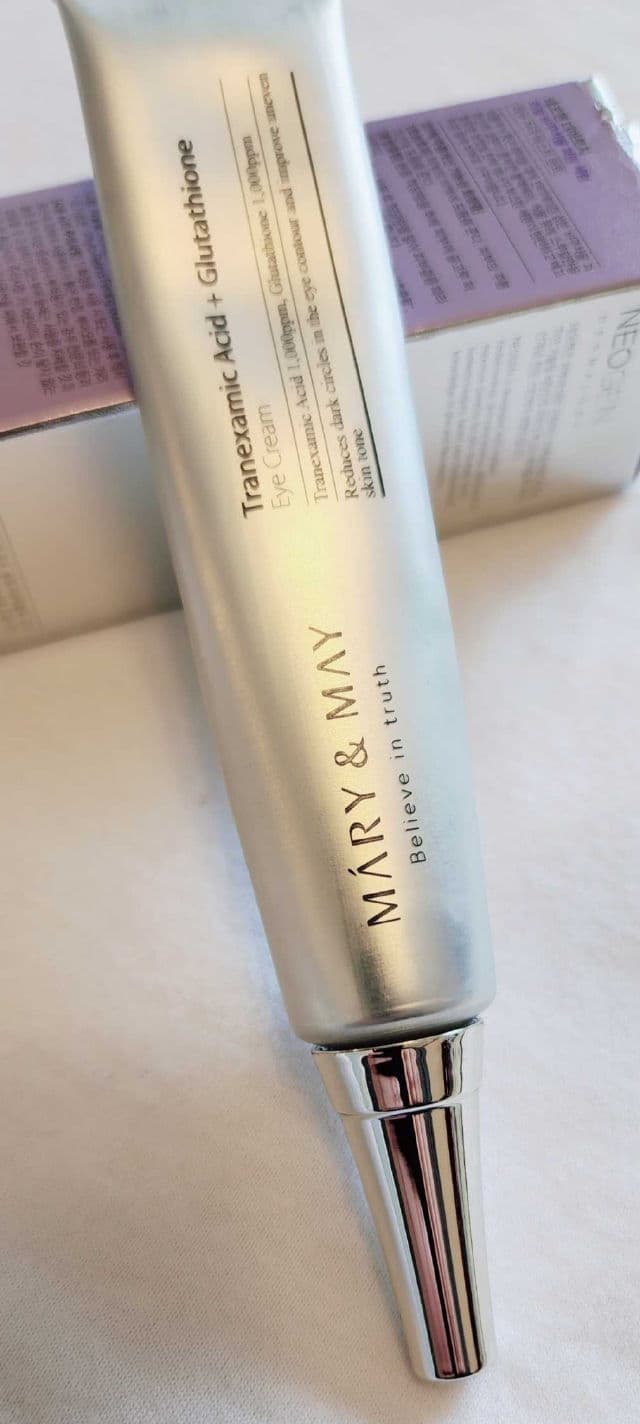 Tranexamic Acid + Glutathione Eye Cream product review