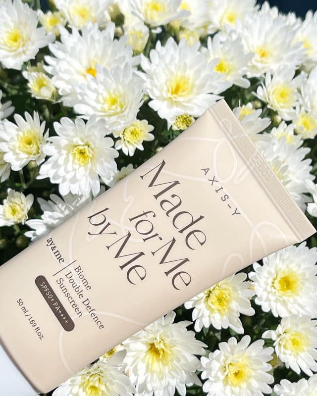AXIS-Y Biome Double Defense Sunscreen SPF50+ PA++++ review photo by sohwiii