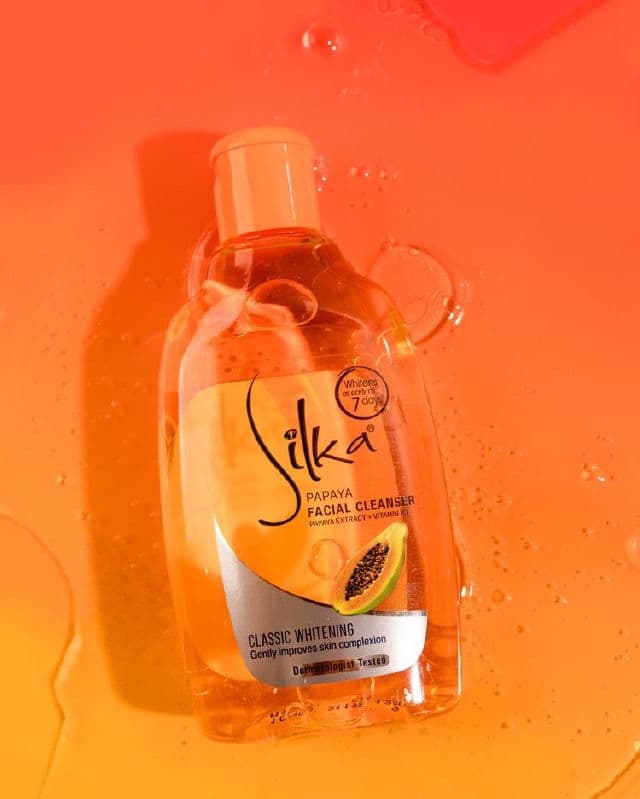 Silka Papaya Facial Cleanser review photo by roserowelaine