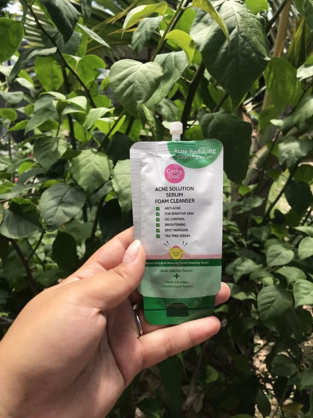 Cathy Doll Acne Solution Serum Foam Cleanser review photo by roserowelaine