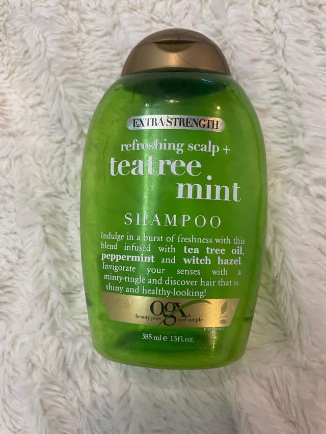 Extra Strength Refreshing Scalp + Teatree Mint Shampoo product review