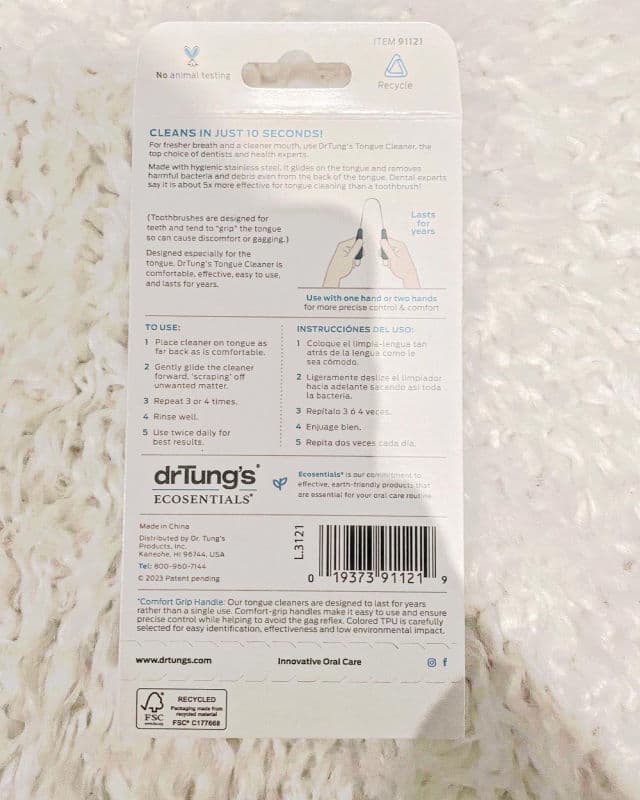 Stainless Steel Tongue Cleaner product review