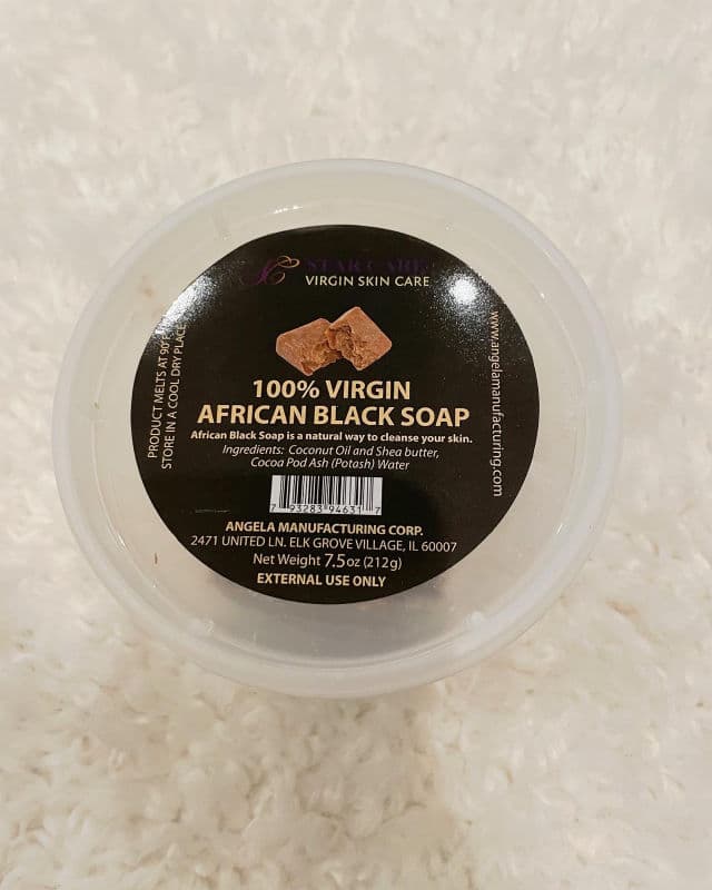 100% Virgin African Black Soap product review