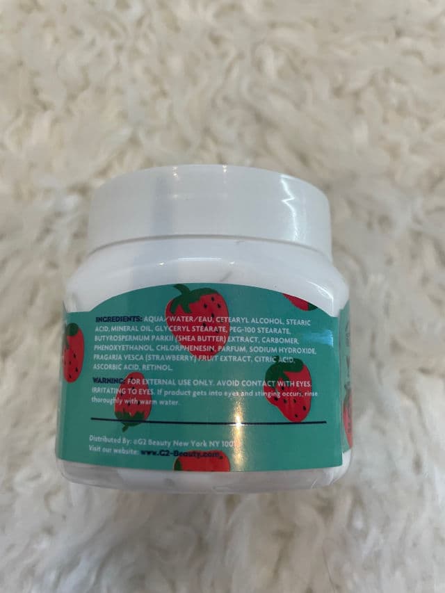 Strawberry Refreshing Body Butter product review
