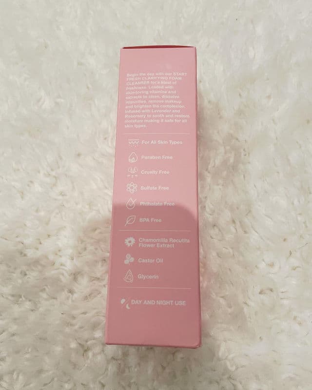 Beauty Creations Start Fresh Clarifying Foam Cleanser review photo by stylishselections