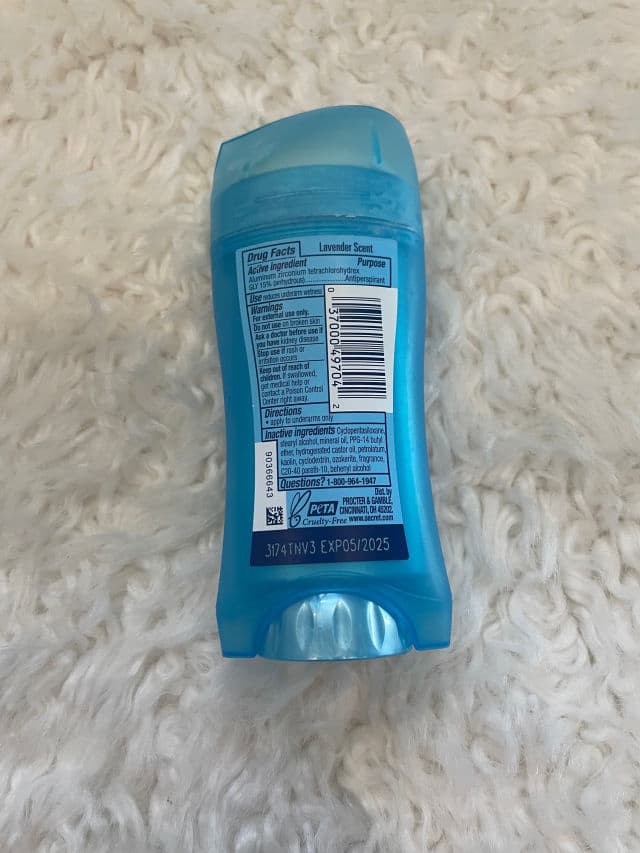 Aluminum Free Deodorant Lavender product review