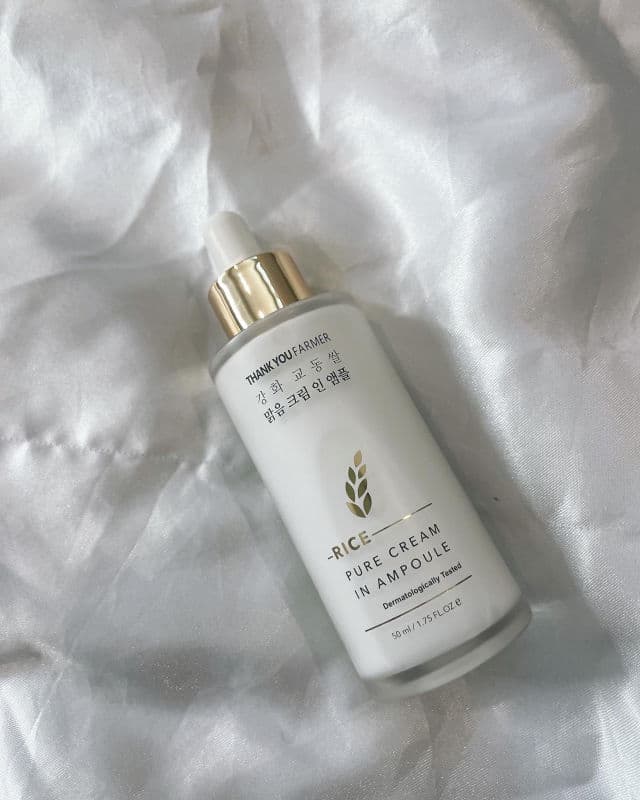 Rice Pure Cream in Ampoule product review