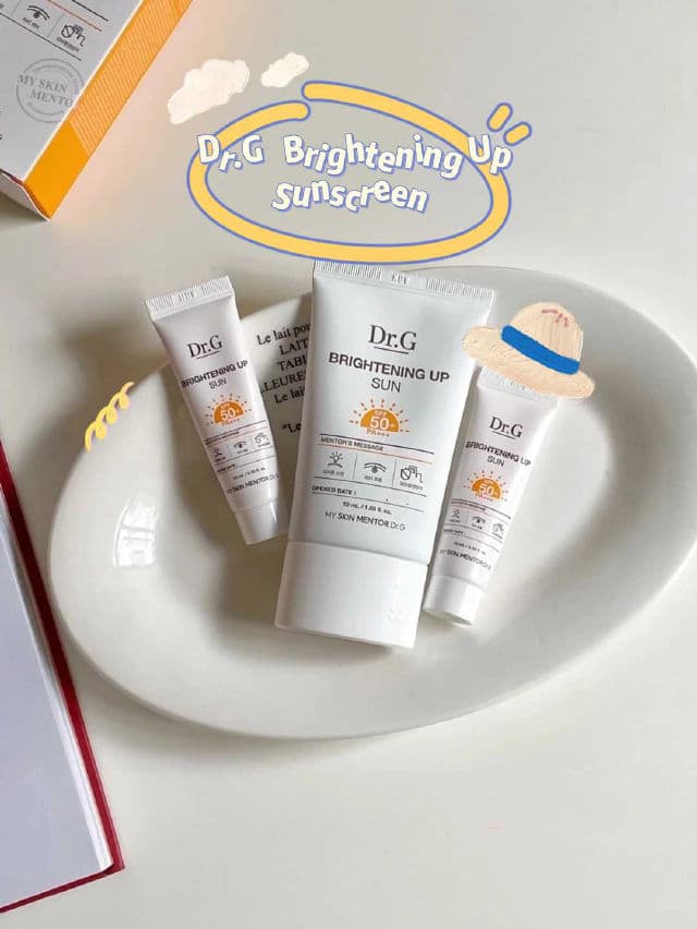 DR.G Brightening Up Sun+ SPF50+/PA+++ review photo by PickyJeom