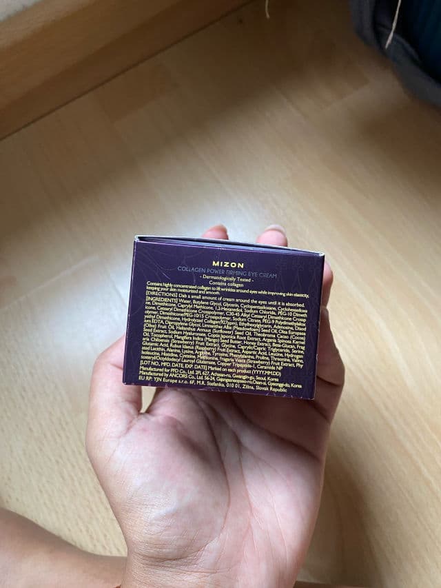 Mizon Collagen Power Firming Eye Cream review photo by Anais45