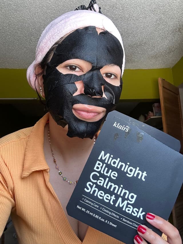 Dear, Klairs Midnight Blue Calming Sheet Mask review photo by rbkdevelasco