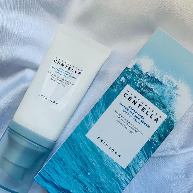 SKIN1004 Madagascar Centella Hyalu-Cica Water-Fit Sun Serum SPF50+ PA++++ review photo by rbkdevelasco