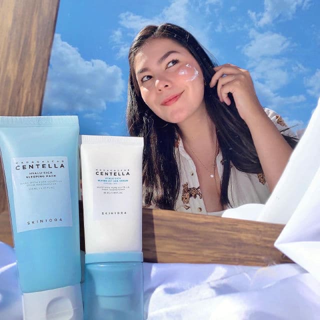 SKIN1004 Madagascar Centella Hyalu-Cica Water-Fit Sun Serum SPF50+ PA++++ review photo by rbkdevelasco