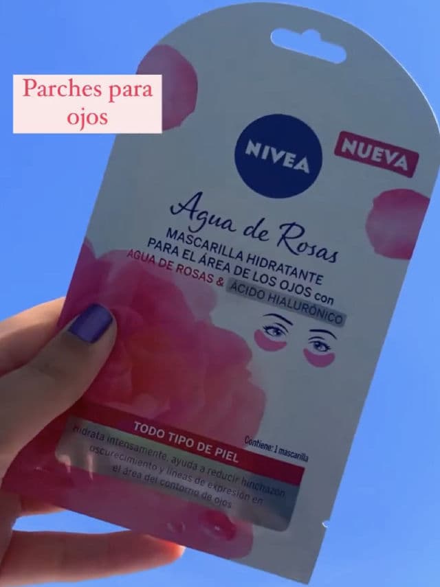 Nivea Mascarilla Para el Área de los Ojos Con Agua de Rosas review photo by rbkdevelasco