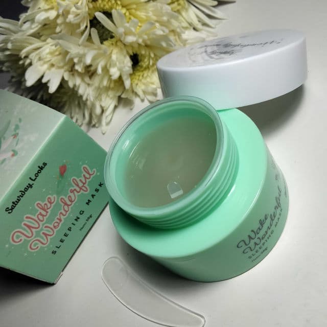 Saturday Looks Wake Wonderful Sleeping Mask review photo by dindaskind