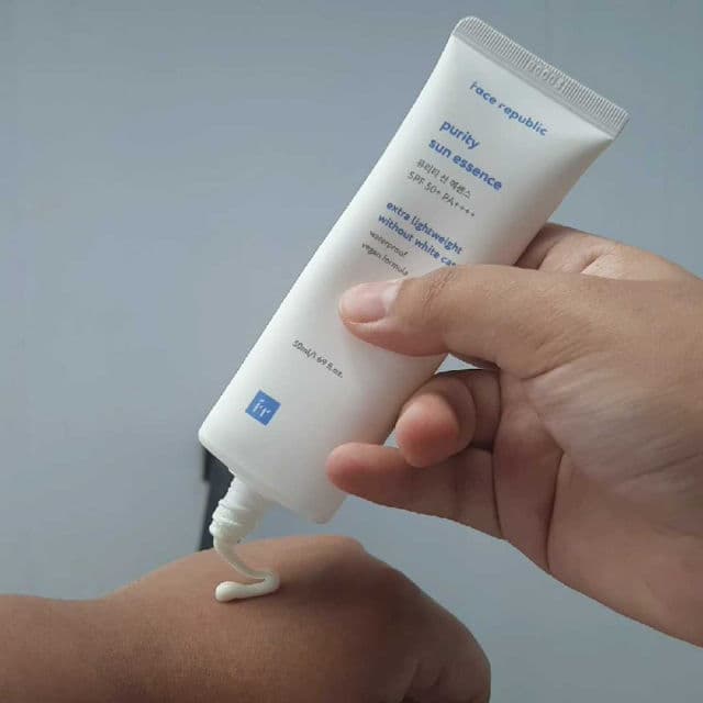Face Republic Purity Sun Essence SPF50+ PA++++ review photo by dindaskind