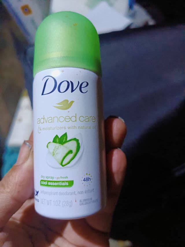 Dove Go Fresh Dry Spray Cool Essentials Antiperspirant review photo by GYPSYPOTIONS94