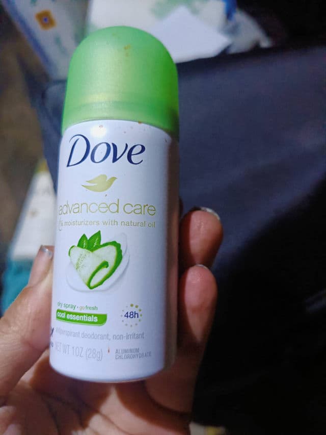 Dove Go Fresh Dry Spray Cool Essentials Antiperspirant review photo by GYPSYPOTIONS94
