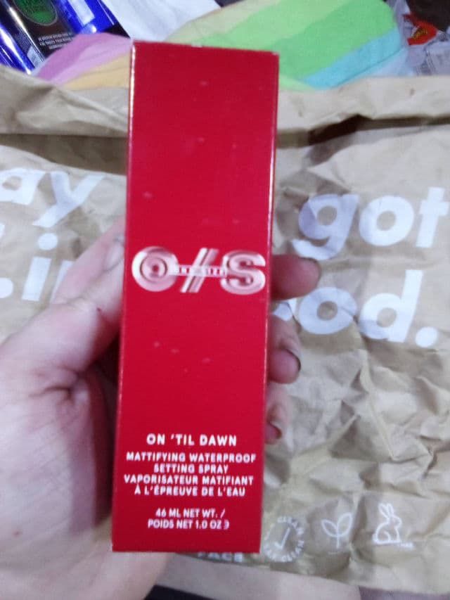 ONE SIZE On 'Til Dawn Mattifying Setting Spray review photo by GYPSYPOTIONS94