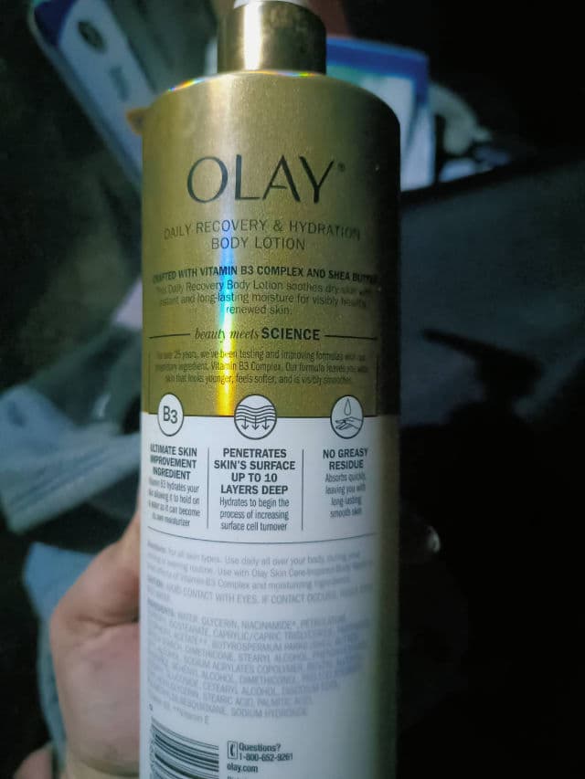 Olay Daily Recovery & Hydration Lotion with Shea Butter & Vitamin B3 Complex review photo by GYPSYPOTIONS94