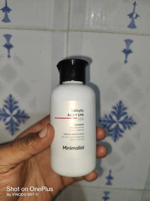 Minimalist Salicylic + LHA 2% Face Cleanser review photo by qwertyuiopp