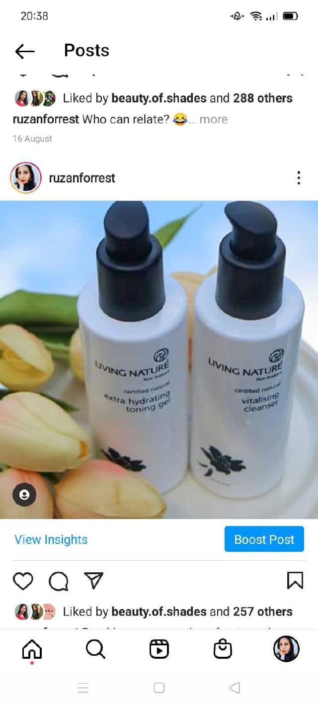 Living Nature Vitalising Cleanser review photo by Ruzan