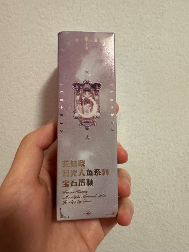 Flower Knows Moonlight Mermaid Jewelry Lip Gloss - GE02 Goldfish Pearl review photo by ome828