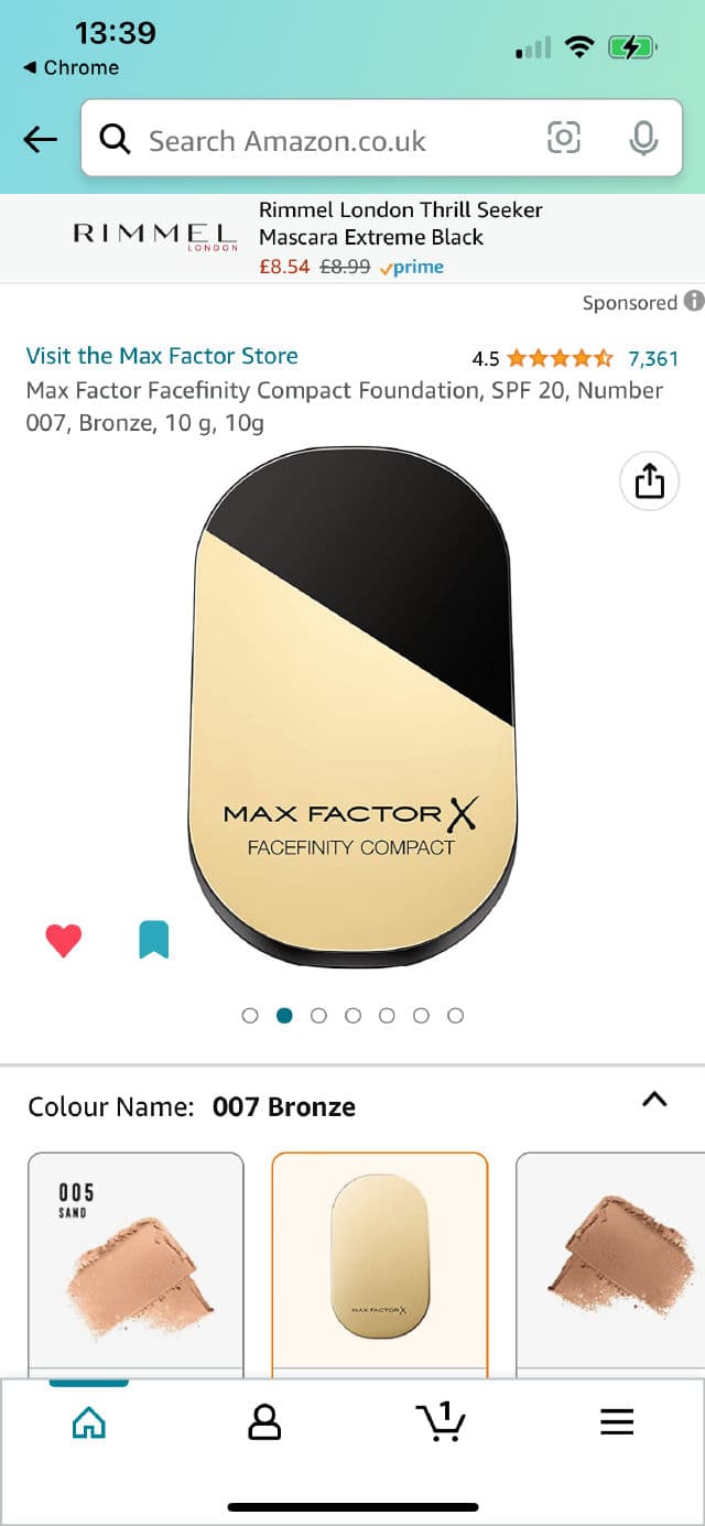 Max Factor Facefinity Compact Powder Foundation  review photo by emmadancer 