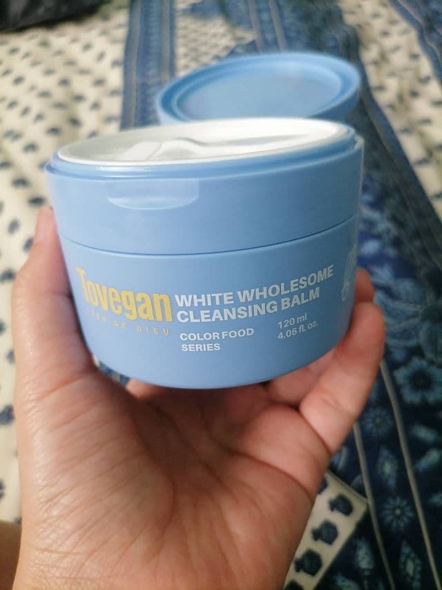 Tovegan White Wholesome Cleansing Balm review photo by magentavillegas