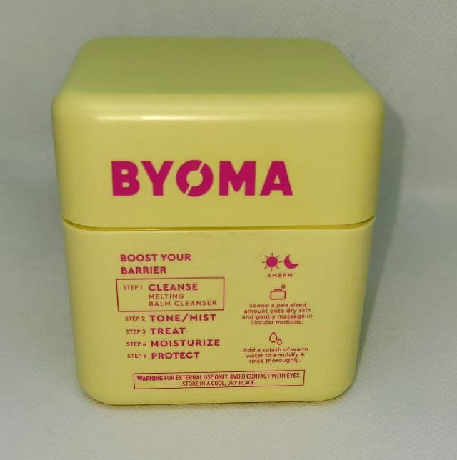 BYOMA Melting Balm Cleanser review photo by DaniLee