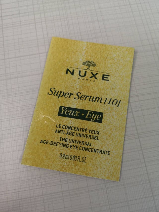 Nuxe Super Serum 10 review photo by lauryte