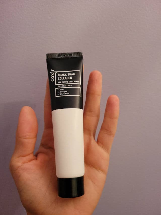 Coxir Black Snail Collagen All In One Eye Cream review photo by jesstries