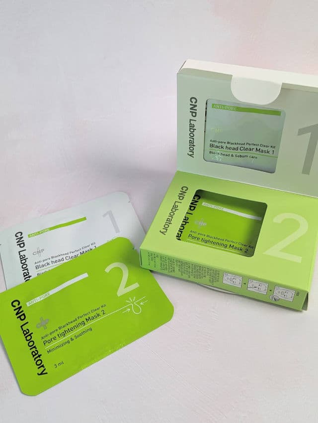 CNP Laboratory Anti-Pore Blackhead Clear Kit - Mask 1: Black Head Clear Mask review photo by cozycritique